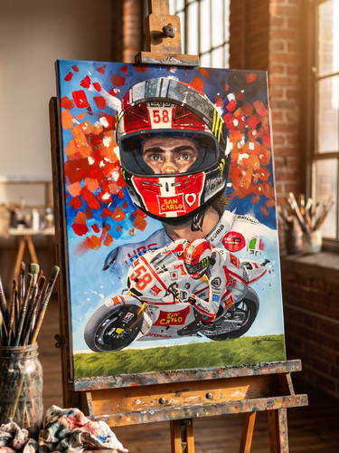 Marco simoncelli super sic - marco,