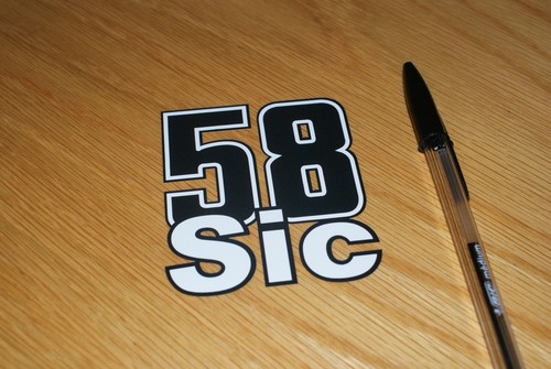 Marco simoncelli number sic - marco, 58