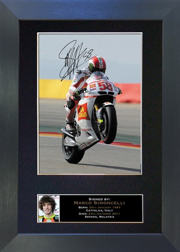 Marco simoncelli signed - simoncelli,
