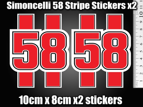 Simoncelli stripes decal - 58,