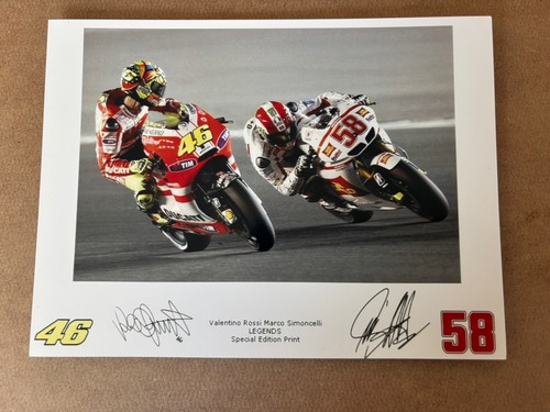 Rossi simoncelli signed photo - signed,