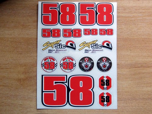 Marco simoncelli sticker - marco,