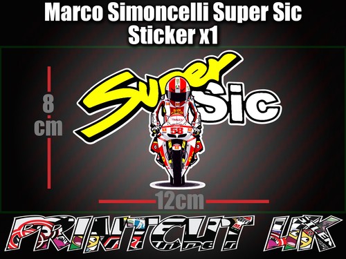 Marco simoncelli super - super, sic