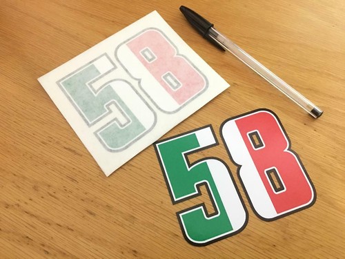 Marco simoncelli number - number, 58
